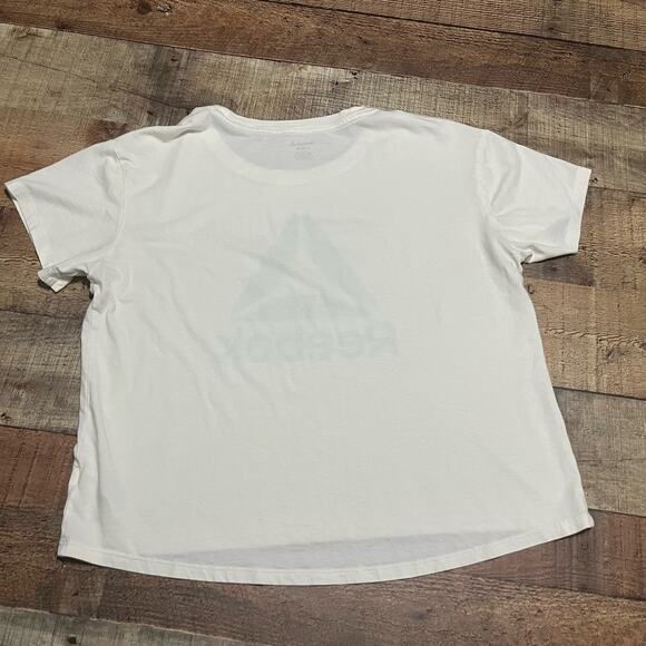 Reebok | BUNDLE 2 Women's Athletic Short Sleeve Crop Top Sz L - Picture 6 of 6